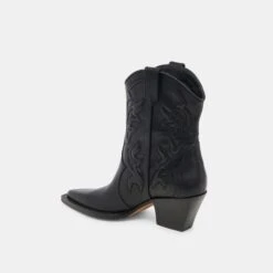 RIMONA BOOTIES BLACK LEATHER(Rimona Booties Black Leather) -Dolce Vita Shop DOLCEVITA BOOTS RIMONA BLACKLEATHER09