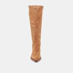 RYATT EXTRA WIDE CALF BOOTS PECAN SUEDE(Ryatt Extra Wide Calf Boots Pecan Suede) -Dolce Vita Shop DOLCEVITA BOOTS RYATTWIDECALF PECANSUEDE 04