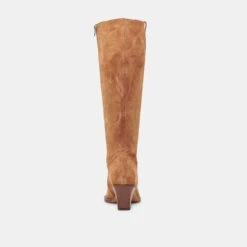 RYATT EXTRA WIDE CALF BOOTS PECAN SUEDE(Ryatt Extra Wide Calf Boots Pecan Suede) -Dolce Vita Shop DOLCEVITA BOOTS RYATTWIDECALF PECANSUEDE 05