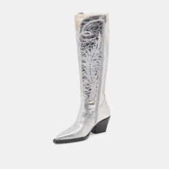 RYATT WIDE CALF BOOTS SILVER DISTRESSED LEATHER(Ryatt Wide Calf Boots Silver Distressed Leather) -Dolce Vita Shop DOLCEVITA BOOTS RYATTWIDECALF SILVERDISTRESSEDLEATHER 08 9b851f5e a75c 423b 9dc3 de5f72ad051d