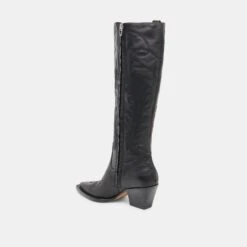 RYATT EXTRA WIDE CALF BOOTS BLACK LEATHER(Ryatt Extra Wide Calf Boots Black Leather) -Dolce Vita Shop DOLCEVITA BOOTS RYATT BLACKLEATHER 09 262c6b3d d76e 434a a3c0 b1df128008de