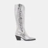 RYATT BOOTS SILVER DISTRESSED LEATHER(Ryatt Boots Silver Distressed Leather)