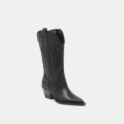 RYLAND WIDE CALF BOOTS BLACK LEATHER(Ryland Wide Calf Boots Black Leather) -Dolce Vita Shop DOLCEVITA BOOTS RYLANDWIDECALF BLACKLEATHER 01 f5839d03 31e9 4a46 9400 77b96654328f