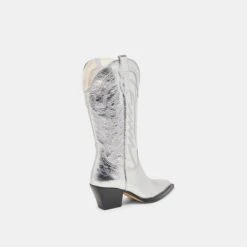 RYLAND EXTRA WIDE CALF BOOTS SILVER DISTRESSED LEATHER(Ryland Extra Wide Calf Boots Silver Distressed Leather) -Dolce Vita Shop DOLCEVITA BOOTS RYLANDWIDECALF SILVERDISTRESSEDLEATHER 03 fb47764b 94f3 4bac 8a1c 6521ed96df2f