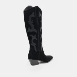 SAMARE BOOTS ONYX SUEDE(Samare Boots Onyx Suede) -Dolce Vita Shop DOLCEVITA BOOTS SAMARE ONYXSUEDE 03