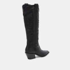 SAMSIN BOOTS BLACK LEATHER(Samsin Boots Black Leather) 16 SAMSIN BOOTS BLACK LEATHER(Samsin Boots Black Leather) -Dolce Vita Shop DOLCEVITA BOOTS SAMSIN BLACKLEATHER 03