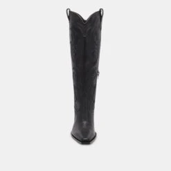 SAMSIN BOOTS BLACK LEATHER(Samsin Boots Black Leather) 20 SAMSIN BOOTS BLACK LEATHER(Samsin Boots Black Leather) -Dolce Vita Shop DOLCEVITA BOOTS SAMSIN BLACKLEATHER 04
