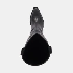 SAMSIN BOOTS BLACK LEATHER(Samsin Boots Black Leather) 22 SAMSIN BOOTS BLACK LEATHER(Samsin Boots Black Leather) -Dolce Vita Shop DOLCEVITA BOOTS SAMSIN BLACKLEATHER 06