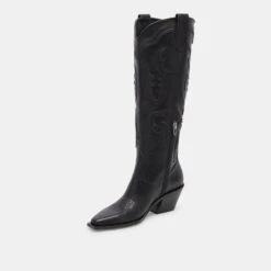 SAMSIN BOOTS BLACK LEATHER(Samsin Boots Black Leather) 18 SAMSIN BOOTS BLACK LEATHER(Samsin Boots Black Leather) -Dolce Vita Shop DOLCEVITA BOOTS SAMSIN BLACKLEATHER 09