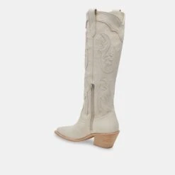 SAMSIN BOOTS IVORY NUBUCK(Samsin Boots Ivory Nubuck) -Dolce Vita Shop DOLCEVITA BOOTS SAMSIN IVORYLEATHER 08