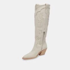 SAMSIN BOOTS IVORY NUBUCK(Samsin Boots Ivory Nubuck) -Dolce Vita Shop DOLCEVITA BOOTS SAMSIN IVORYLEATHER 09