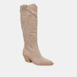 SAMSIN BOOTS TAUPE SUEDE(Samsin Boots Taupe Suede) -Dolce Vita Shop DOLCEVITA BOOTS SAMSIN TAUPESUEDE 01