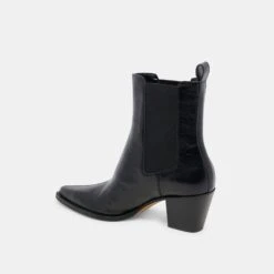 SHADIE H2O WIDE BOOTIES MIDNIGHT CRINKLE PATENT(Shadie H2o Wide Booties Midnight Crinkle Patent) -Dolce Vita Shop DOLCEVITA BOOTS SHADIE H2O MIDNIGHT CRINKLE PATENT H2O 09 00a6bda2 20d4 45b2 b0c6 39624d0de1e5