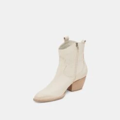 SHANIA BOOTIES IVORY NUBUCK(Shania Booties Ivory Nubuck) -Dolce Vita Shop DOLCEVITA BOOTS SHANIA IVORYNUBUCK 08