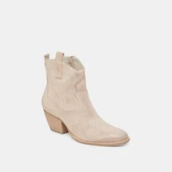 SHANIA BOOTIES TAUPE SUEDE(Shania Booties Taupe Suede) -Dolce Vita Shop DOLCEVITA BOOTS SHANIA TAUPESUEDE 01
