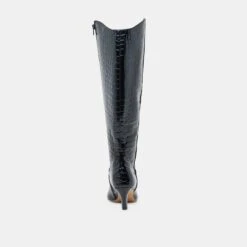 SHILAH WIDE CALF BOOTS NOIR EMBOSSED LEATHER(Shilah Wide Calf Boots Noir Embossed Leather) 19 SHILAH WIDE CALF BOOTS NOIR EMBOSSED LEATHER(Shilah Wide Calf Boots Noir Embossed Leather) -Dolce Vita Shop DOLCEVITA BOOTS SHILAHWIDECALF NOIREMBOSSEDLEATHER 05