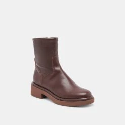 SIMAYA H2O BOOTS MAHOGANY LEATHER(Simaya H2o Boots Mahogany Leather) -Dolce Vita Shop DOLCEVITA BOOTS SIMAYA H2O MAHOGANY LEATHER H2O 01