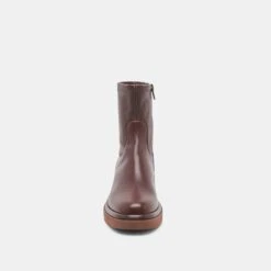 SIMAYA H2O BOOTS MAHOGANY LEATHER(Simaya H2o Boots Mahogany Leather) -Dolce Vita Shop DOLCEVITA BOOTS SIMAYA H2O MAHOGANY LEATHER H2O 04