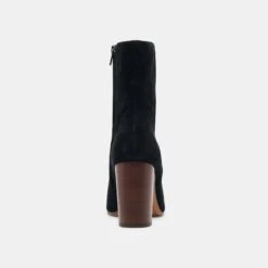 SUZY BOOTIES ONYX SUEDE(Suzy Booties Onyx Suede) -Dolce Vita Shop DOLCEVITA BOOTS SUZY ONYX SUEDE 05