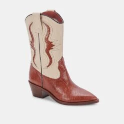 SUZZY BOOTS BROWN EMBOSSED LEATHER - Re:vita(Suzzy Boots Brown Embossed Leather Resale) -Dolce Vita Shop DOLCEVITA BOOTS SUZZY BROWNMULTIEMBOSSEDLEATHER 01 60a0ae4b f98a 4b49 91ba f01e54c27a4f