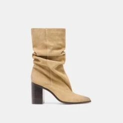 TALINA BOOTS DK TAUPE SUEDE(Talina Boots Dk Taupe Suede)