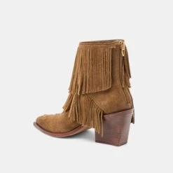 TOREY BOOTIES CHESTNUT SUEDE(Torey Booties Chestnut Suede) -Dolce Vita Shop DOLCEVITA BOOTS TOREY CHESNUT SUEDE 08