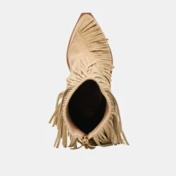 TOREY BOOTIES DK TAUPE SUEDE(Torey Booties Dk Taupe Suede) -Dolce Vita Shop DOLCEVITA BOOTS TOREY DK TAUPE SUEDE 06