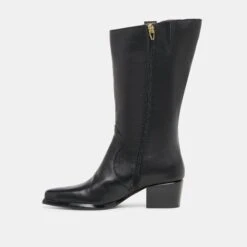 VERN WIDE CALF BOOTS BLACK LEATHER(Vern Wide Calf Boots Black Leather) 16 VERN WIDE CALF BOOTS BLACK LEATHER(Vern Wide Calf Boots Black Leather) -Dolce Vita Shop DOLCEVITA BOOTS VERNWC BLACKLEATHER 03 1
