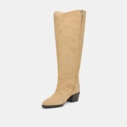 VIRONA H2O EXTRA WIDE CALF BOOTS DK TAUPE SUEDE(Virona H2o Extra Wide Calf Boots Dk Taupe Suede) -Dolce Vita Shop DOLCEVITA BOOTS VIRONAH2OPLUS DKTAUPESUEDE 01 2