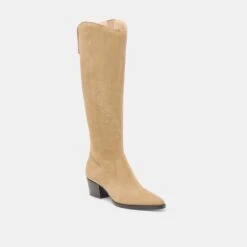 VIRONA H2O WIDE CALF BOOTS DK TAUPE SUEDE(Virona H2o Wide Calf Boots Dk Taupe Suede) -Dolce Vita Shop DOLCEVITA BOOTS VIRONAH2O DKTAUPESUEDEH2O 01 19d013c2 553f 402a 942b 1af3bf57312d