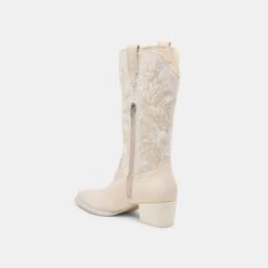 VORAH PEARL BOOTS CREME SEQUIN(Vorah Pearl Boots Creme Sequin) -Dolce Vita Shop DOLCEVITA BOOTS VORAHPEARL CREMESEQUIN 09 4d5b975d 3e44 4e22 9cfa 61762464891f