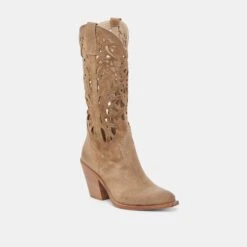 WAYLAN BOOTS SAND SUEDE(Waylan Boots Sand Suede) -Dolce Vita Shop DOLCEVITA BOOTS WAYLAN SANDSUEDE 01