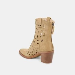 ZENOBI BOOTIES DK TAUPE SUEDE(Zenobi Booties Dk Taupe Suede) -Dolce Vita Shop DOLCEVITA BOOT ZENOBI DKTAUPESUEDE 09