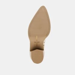 ZENOBI BOOTIES OFF WHITE LEATHER(Zenobi Booties Off White Leather) -Dolce Vita Shop DOLCEVITA BOOT ZENOBI OFFWHITELEATHER 07