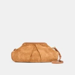 SAHARA CLUTCH COGNAC SUEDE(Sahara Clutch Cognac Suede) -Dolce Vita Shop DOLCEVITA CLUTCH SAHARA COGNACSUEDE 2