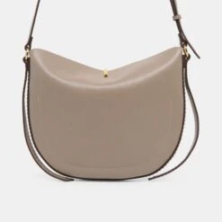 BURANO CROSSBODY GREY LEATHER(Burano Crossbody Grey Leather) -Dolce Vita Shop DOLCEVITA CROSSBODY BURANO GREYLEATHER 4
