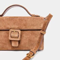 CHRIS CROSSBODY CAMEL SUEDE(Chris Crossbody Camel Suede) -Dolce Vita Shop DOLCEVITA CROSSBODY CHRIS CAMELSUEDE 5