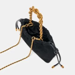 CLEO CROSSBODY BLACK SUEDE(Cleo Crossbody Black Suede) 5 CLEO CROSSBODY BLACK SUEDE(Cleo Crossbody Black Suede) -Dolce Vita Shop DOLCEVITA CROSSBODY CLEO BLACKSUEDE 3
