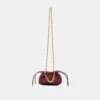 CLEO CROSSBODY BURGUNDY SUEDE(Cleo Crossbody Burgundy Suede)