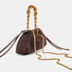 CLEO CROSSBODY ESPRESSO SUEDE(Cleo Crossbody Espresso Suede) -Dolce Vita Shop DOLCEVITA CROSSBODY CLEO ESPRESSOSUEDE 3