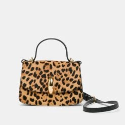 LUCIA CROSSBODY LEOPARD CALF HAIR(Lucia Crossbody Leopard Calf Hair) -Dolce Vita Shop DOLCEVITA CROSSBODY LUCIA H LEOPARDCALFHAIR 3