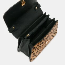 LUCIA CROSSBODY LEOPARD CALF HAIR(Lucia Crossbody Leopard Calf Hair) -Dolce Vita Shop DOLCEVITA CROSSBODY LUCIA H LEOPARDCALFHAIR 6