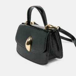 LUCIA CROSSBODY BLACK CRACKLED STELLA(Lucia Crossbody Black Crackled Stella) 15 LUCIA CROSSBODY BLACK CRACKLED STELLA(Lucia Crossbody Black Crackled Stella) -Dolce Vita Shop DOLCEVITA CROSSBODY LUCIA BLACKCRACKLEPU 4