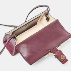 ZANNONE CROSSBODY BURGUNDY SUEDE(Zannone Crossbody Burgundy Suede) -Dolce Vita Shop DOLCEVITA CROSSBODY ZANNONE BurgundySuede 7