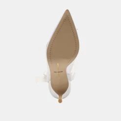 EFORA HEELS TRUE WHITE SATIN(Efora Heels True White Satin) -Dolce Vita Shop DOLCEVITA DOLCEVITA HEELS EFORA TRUEWHITE SATIN VELVET 05