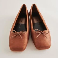 Dolce Vita ANISA BALLET FLATS COPPER METALLIC SUEDE(Anisa Ballet Flats Copper Metallic Suede) -Dolce Vita Shop DOLCEVITA FLATS ANISA COPPERMETALLICSUEDE 4