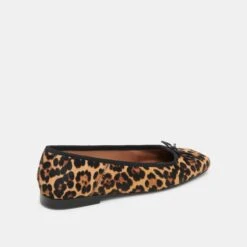 ANISA BALLET FLATS DK LEOPARD CALF HAIR(Anisa Ballet Flats Dk Leopard Calf Hair) -Dolce Vita Shop DOLCEVITA FLATS ANISA DKLEOPARDCALFHAIR 03