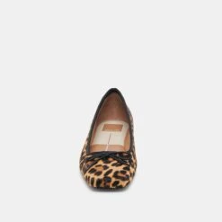 ANISA BALLET FLATS DK LEOPARD CALF HAIR(Anisa Ballet Flats Dk Leopard Calf Hair) -Dolce Vita Shop DOLCEVITA FLATS ANISA DKLEOPARDCALFHAIR 04