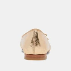 ANISA BALLET FLATS GOLD DISTRESSED LEATHER(Anisa Ballet Flats Gold Distressed Leather) -Dolce Vita Shop DOLCEVITA FLATS ANISA GOLDDISTRESSEDLEATHER 05