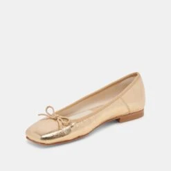 ANISA BALLET FLATS GOLD DISTRESSED LEATHER - Re:vita(Anisa Ballet Flats Gold Distressed Leather Resale) -Dolce Vita Shop DOLCEVITA FLATS ANISA GOLDDISTRESSEDLEATHER 08 4e2243b6 93d1 47e9 ba46 2f513a56dd29